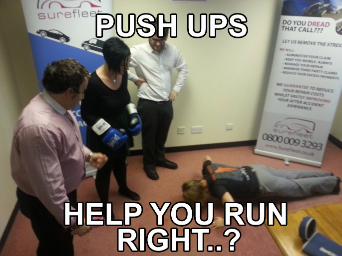 ALS Bupa Great Manchester Run 10kpushupscaption - ALS Bupa Great Manchester Run